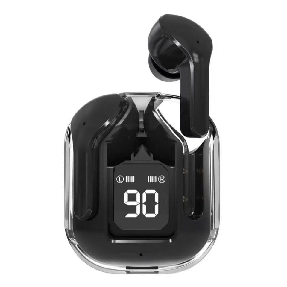 Bluetooth 5.3 Over-ear Headphones with display