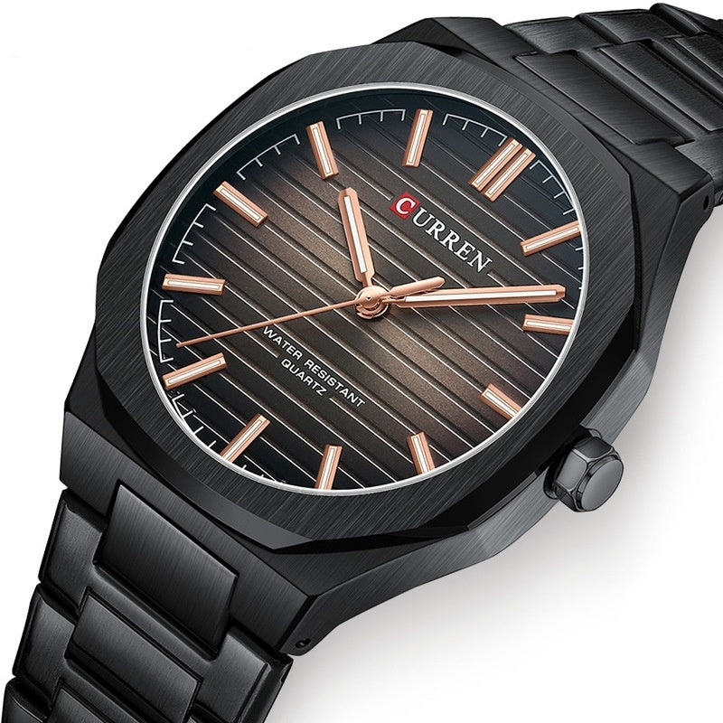 CURREN's Men's Fashion Steel Watch