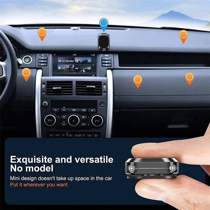 Magnetic Phone Holder For Car, Dashboard Car Phone Holder Water-resistant, Rotatable