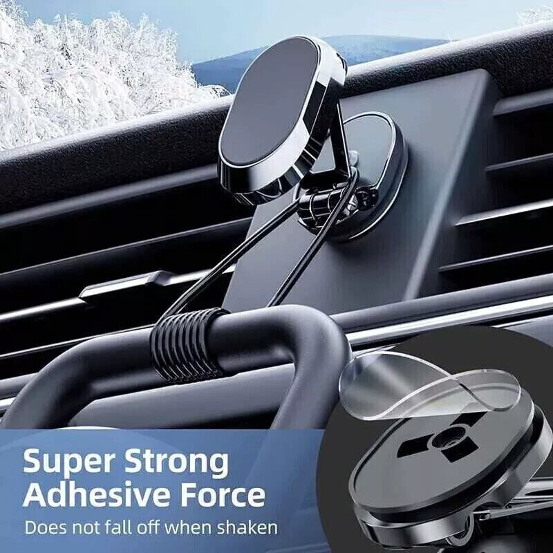 Magnetic Phone Holder For Car, Dashboard Car Phone Holder Water-resistant, Rotatable