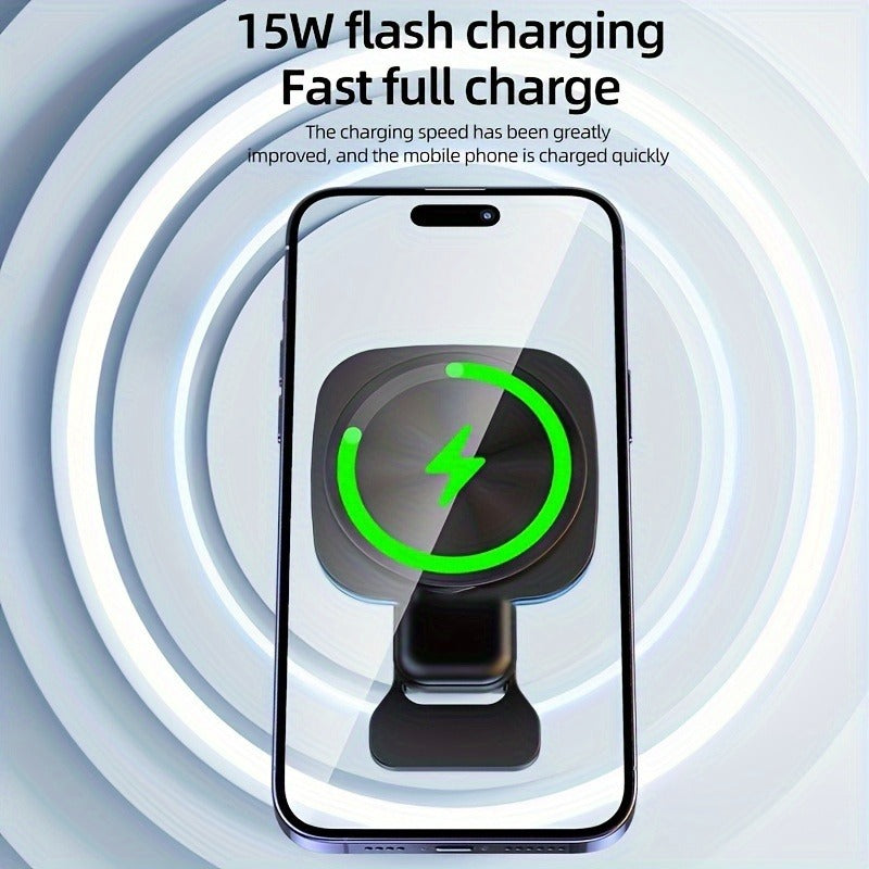 Wireless Charger For Cars 15 W with magnetic field
