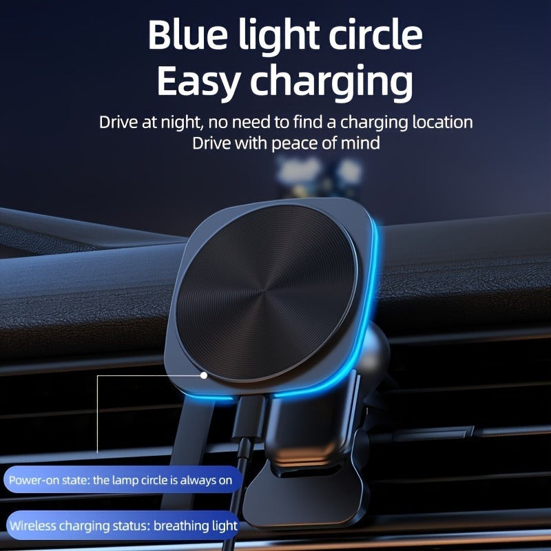 Wireless Charger For Cars 15 W with magnetic field