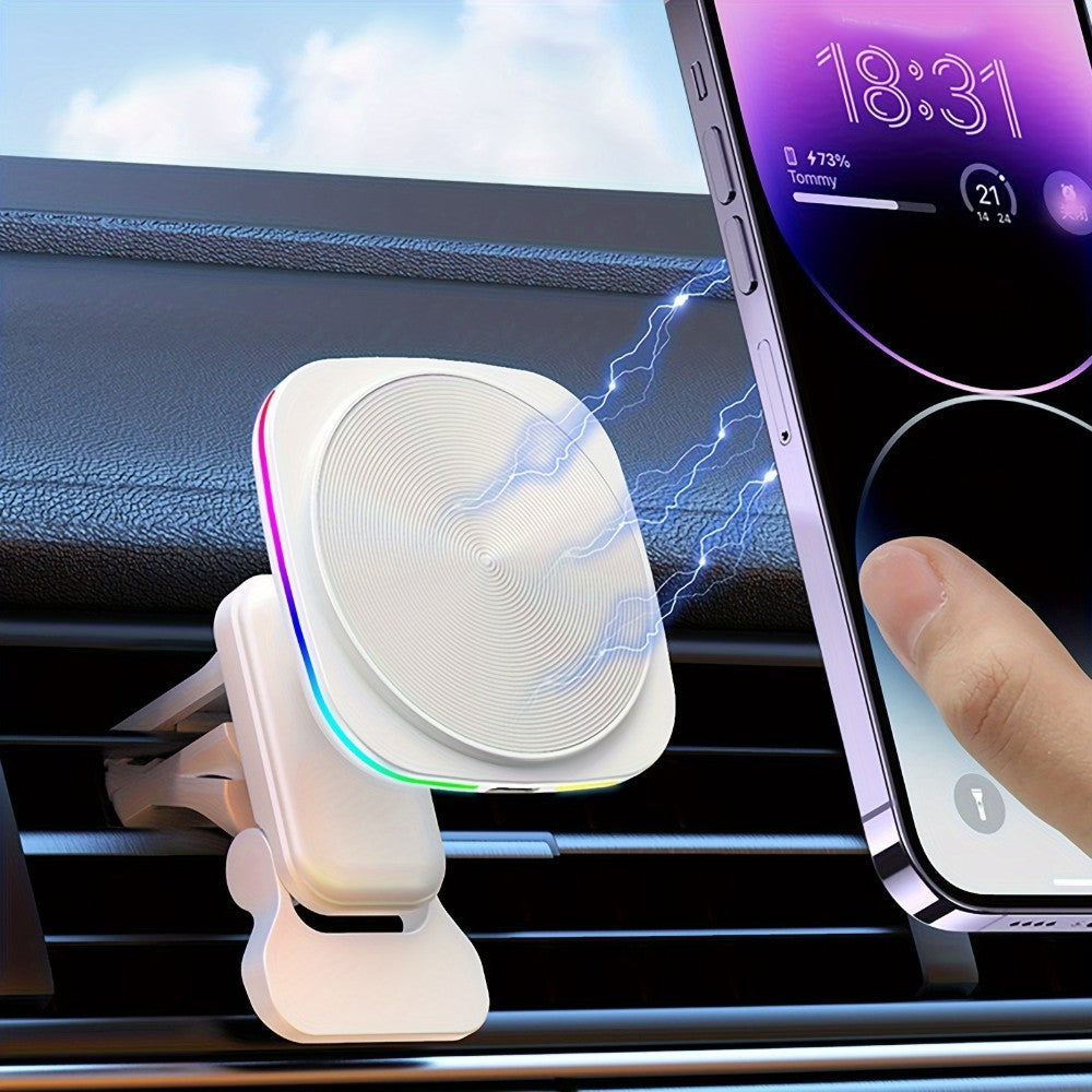 Wireless Charger For Cars 15 W with magnetic field