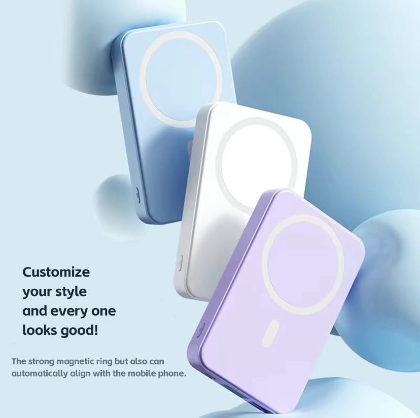 Power Bank Magnetic Portable Wireless Fast Charger 10000mAh