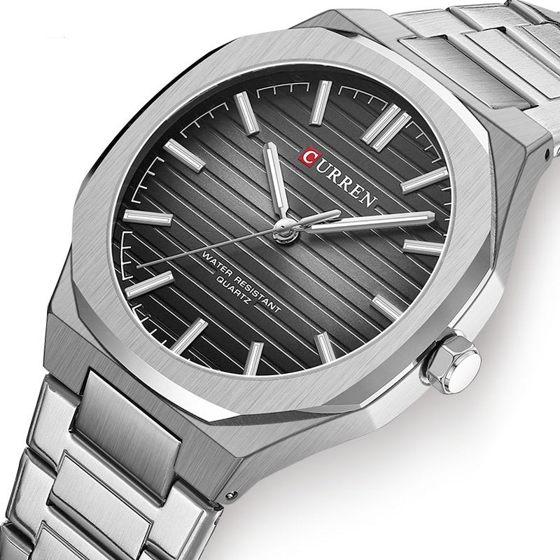 CURREN's Men's Fashion Steel Watch