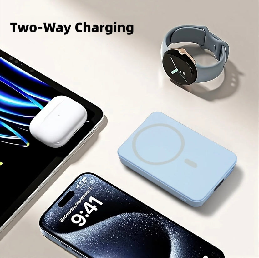 Power Bank Magnetic Portable Wireless Fast Charger 10000mAh