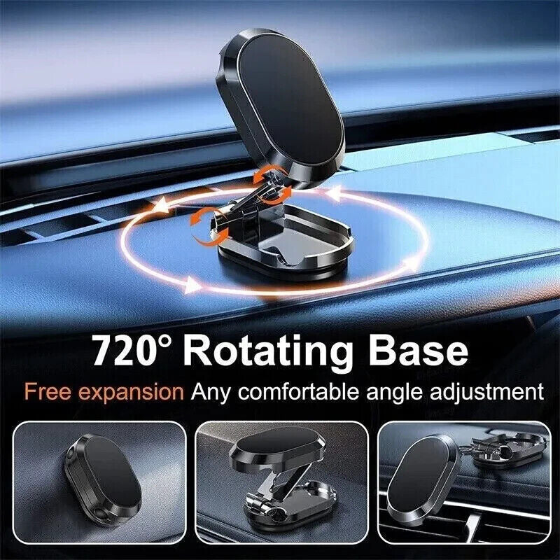 Magnetic Phone Holder For Car, Dashboard Car Phone Holder Water-resistant, Rotatable