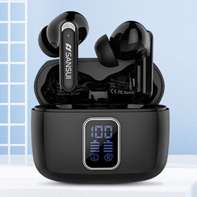 Shanshui W9 True Wireless HD Call Noise Reduction Bluetooth Headset