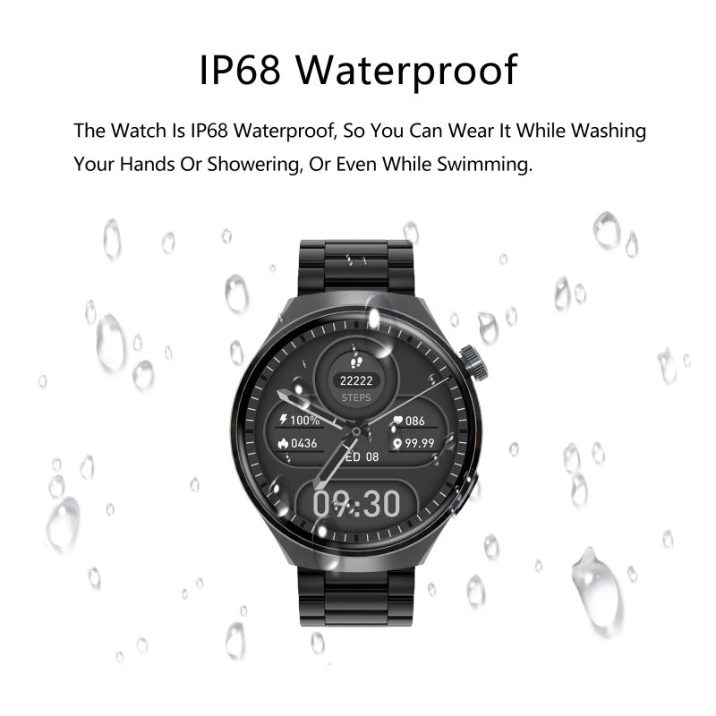 SENBONO V19 waterproof  Business Men Smart Watch