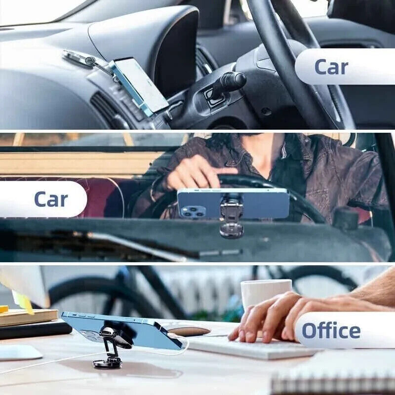 Magnetic Phone Holder For Car, Dashboard Car Phone Holder Water-resistant, Rotatable