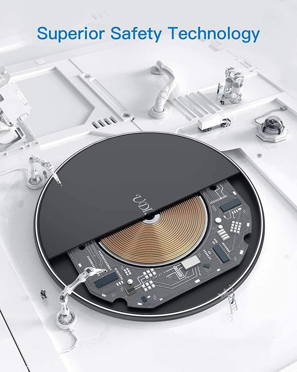 30W Super Fast Wireless Charger Stand for All phones