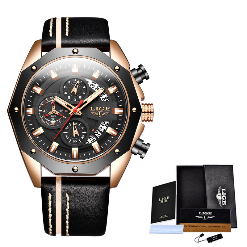 Top Brand Luxury Fashion Mens Watch Silicone Waterproof