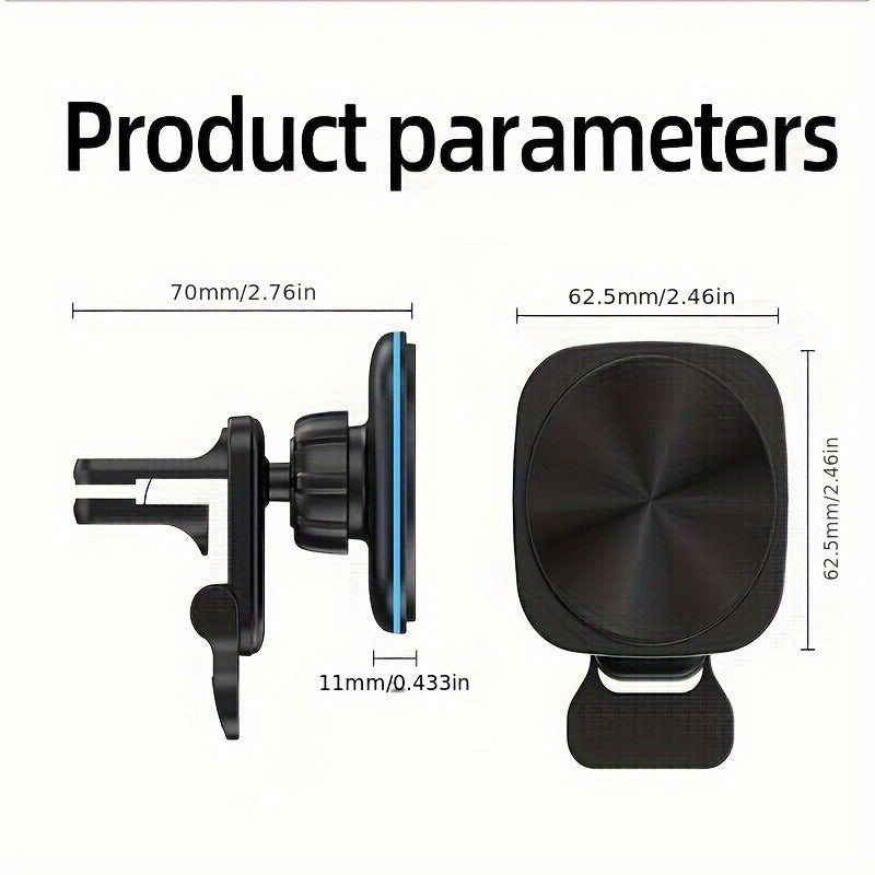 Wireless Charger For Cars 15 W with magnetic field